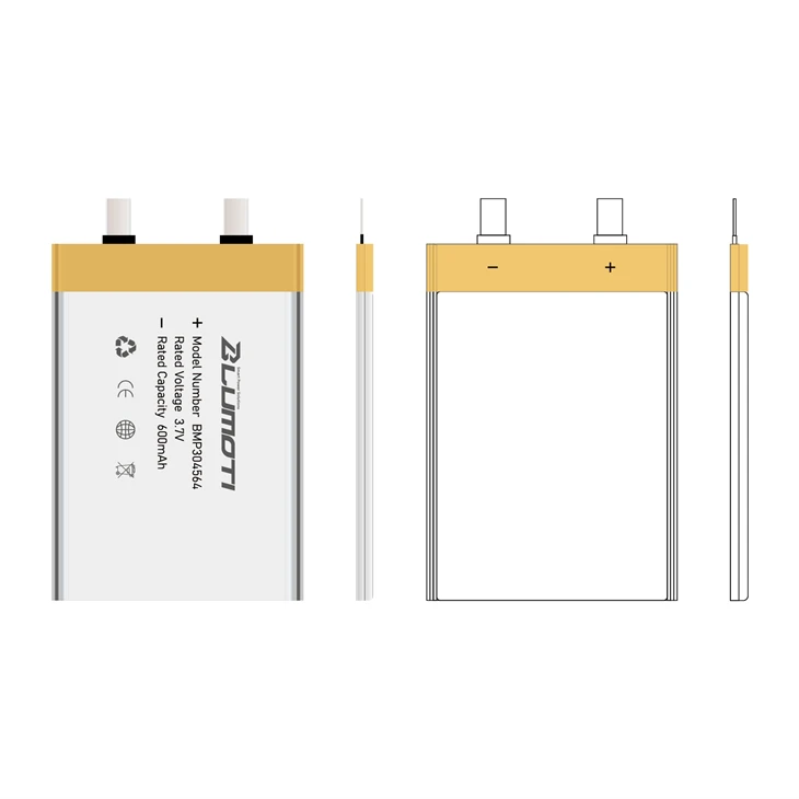 BMP304564-600mAh-3.7V
