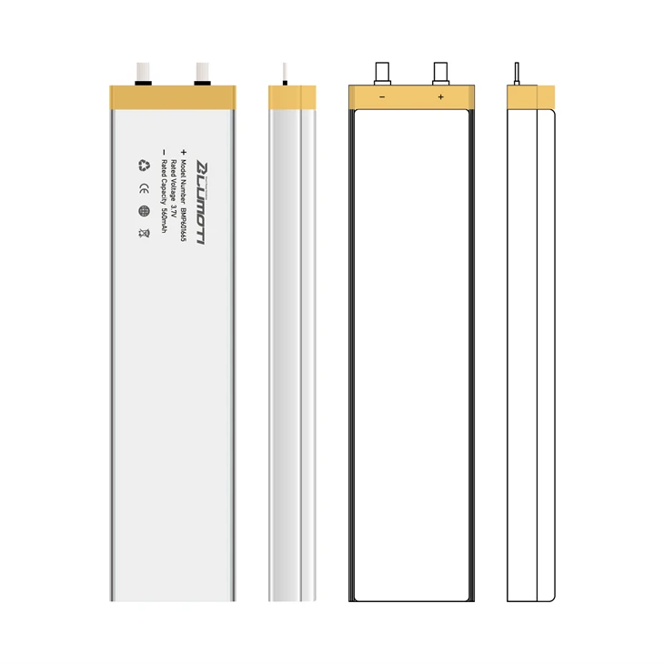 BMP601665-560mAh-3.7V