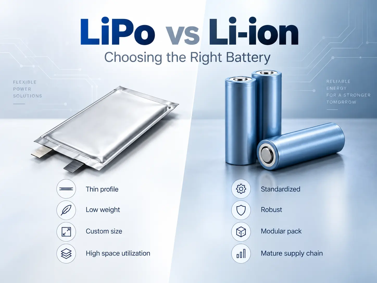 LIPO VS LI-ION LIPO VS LI-ION