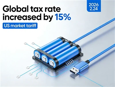 2026 Policy Alert: New 15% U.S. Global Import Surcharge Implementation & Li-Po Battery Market Impact