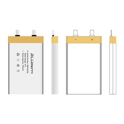 BMP432236-370mAh-3.7V