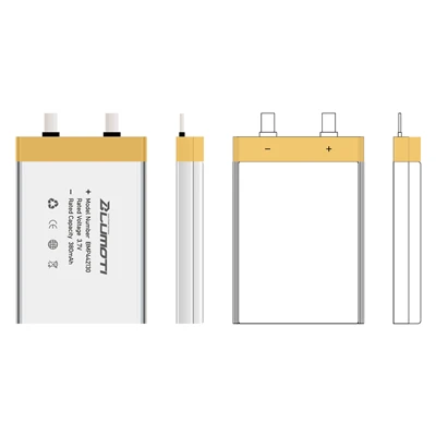 BMP442130-380mAh-3.7V