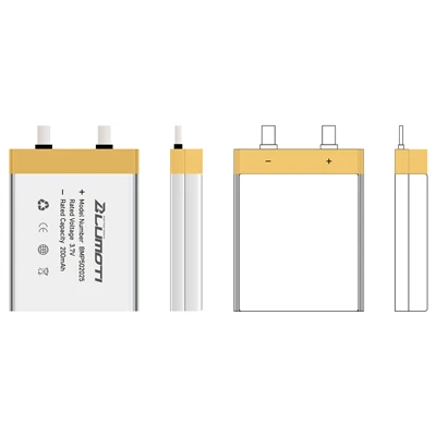 BMP502025-200mAh-3.7V