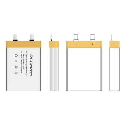 BMP702535-600mAh-3.7V